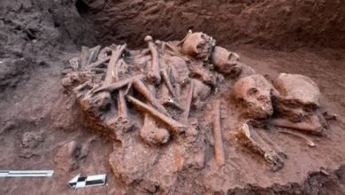 العثور على عظام وجماجم بشرية استخدمت قربان بالمكسيك