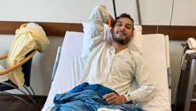 أول تعليق من أحمد أيمن منصور بعد جراحة الصليبي في النمسا