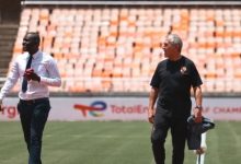 كولر يعاين ملعب «بنجامين مكابا» قبل مباراة سيمبا غدًا