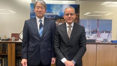 رئيس هيئة الرقابة النووية يتفق مع نظيره اليابانى على تبادل الخبرات والتدريب