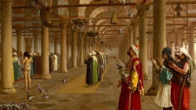 لوحات عن رمضان.. شاهد “الصلاة فى المسجد” للفرنسى جان ليوم جيروم